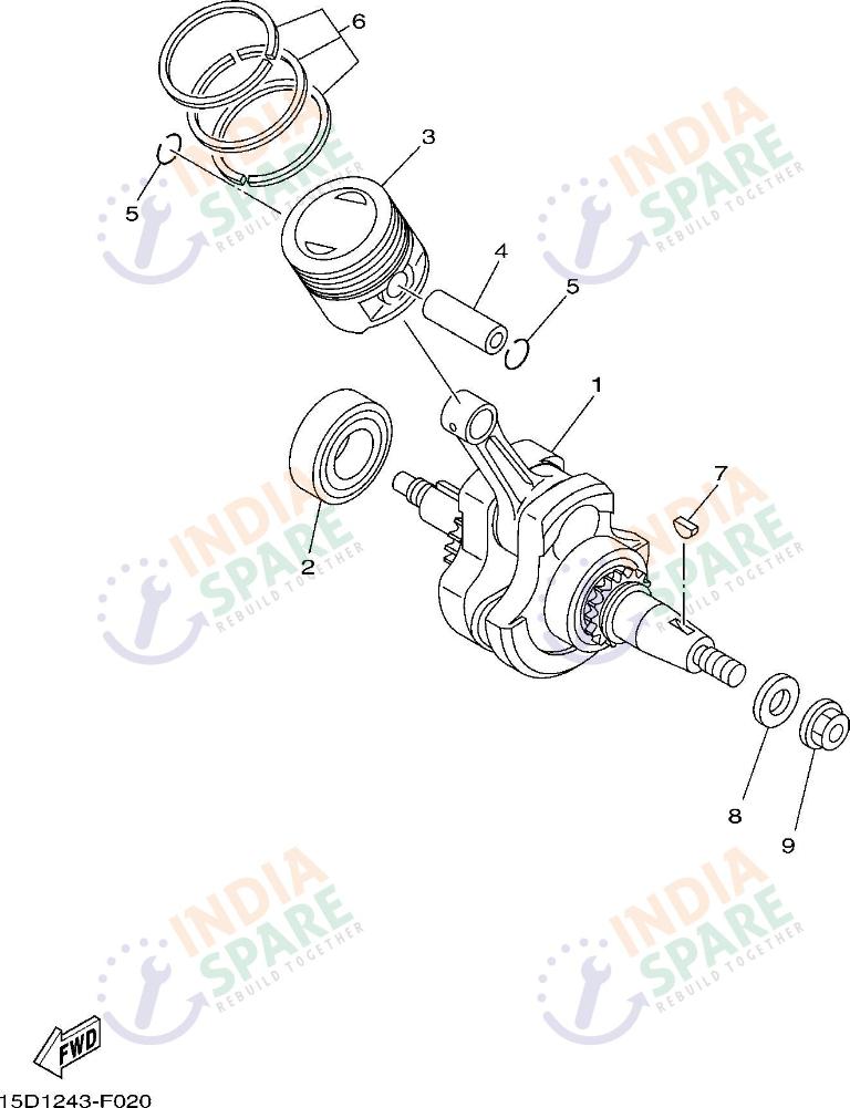 CRANKSHAFT & PISTON